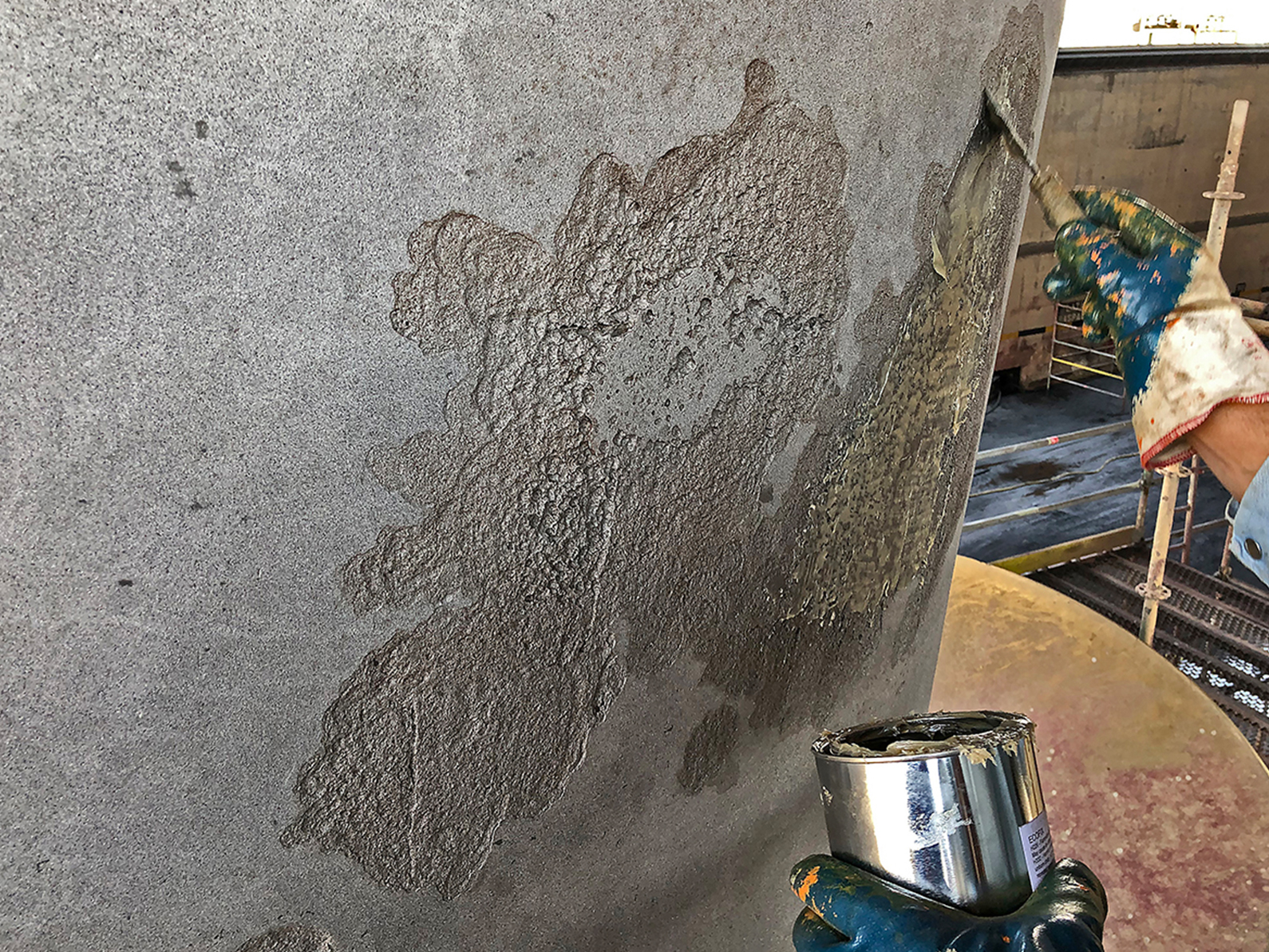 (Corrosion damage repair) Marine Coating Services